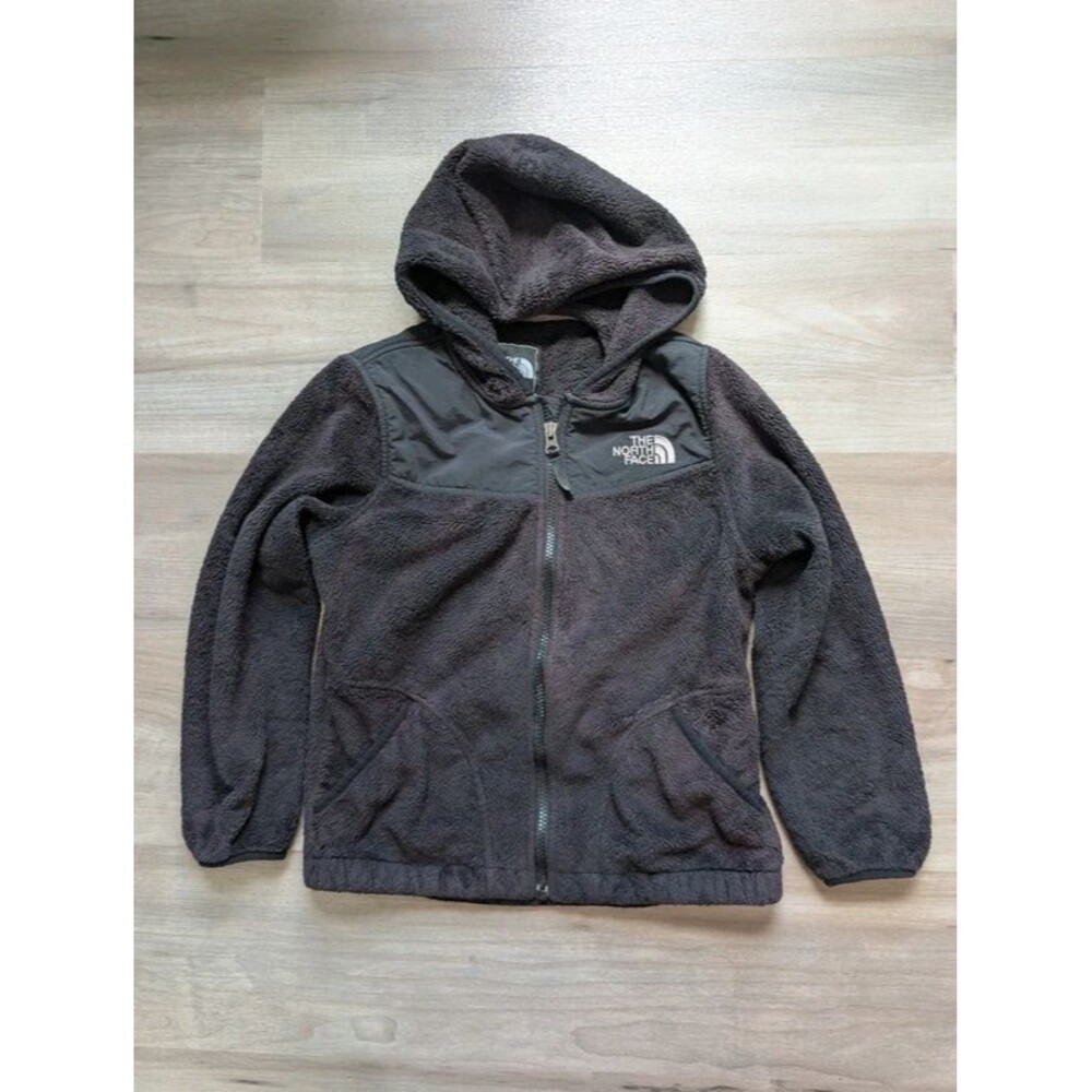 The North Face Black Fleece Full Zip Jacket, Youth Medium (U2)